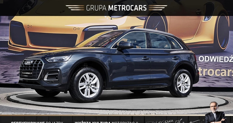 Audi Q5 cena 165900 przebieg: 99888, rok produkcji 2021 z Trzebnica małe 596